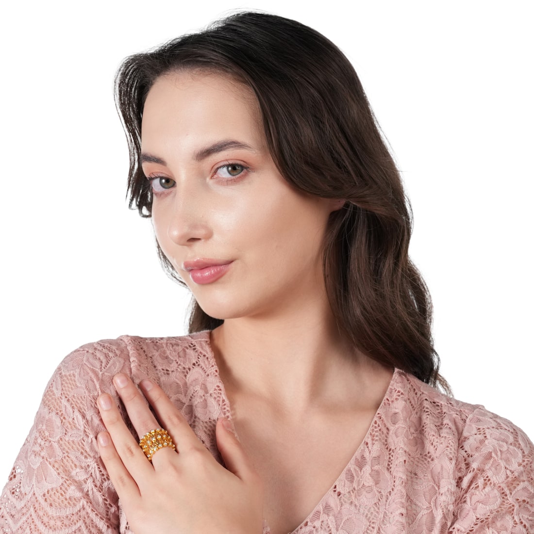 2-in-1 Convertible Bracelet Ring for Girls/Women